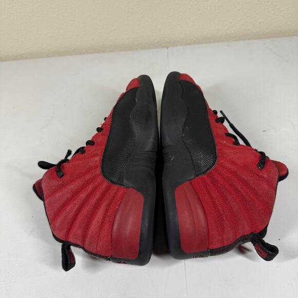 Nike Air Jordan Retro 12 Reverse Flu Game Varsity Red kids Size 1.5 - Picture 5 of 7